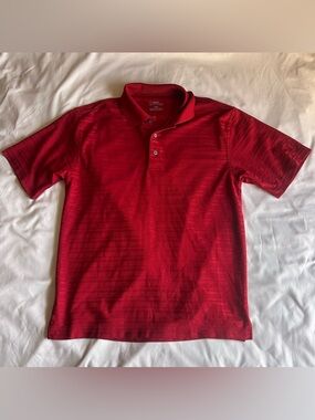 PGA TOUR Red Polo – Men’s Medium